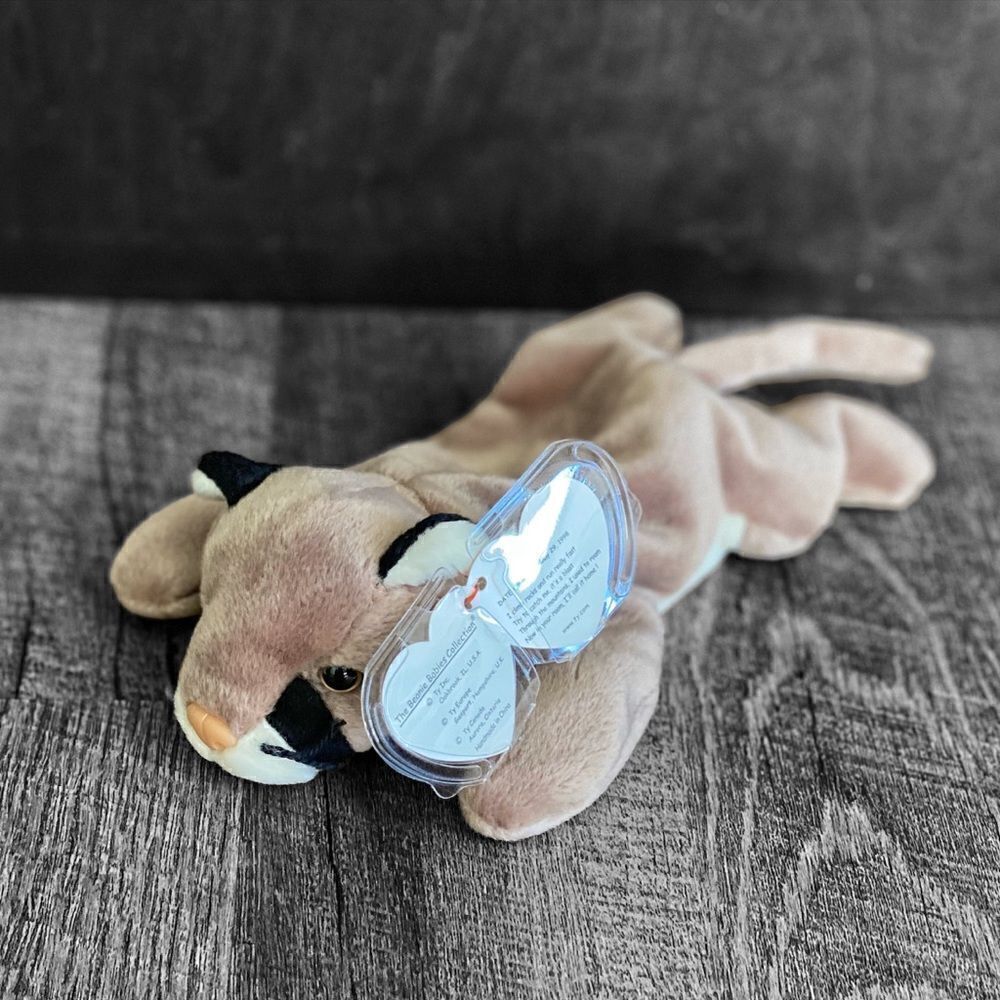 Ty Beanie Baby Canyon Cougar 90s Collectible 1998 Mint Condition New Vintage